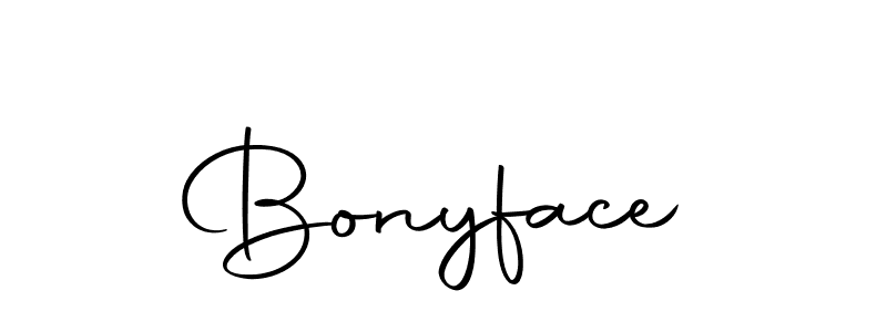 Bonyface stylish signature style. Best Handwritten Sign (Autography-DOLnW) for my name. Handwritten Signature Collection Ideas for my name Bonyface. Bonyface signature style 10 images and pictures png