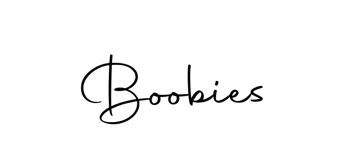 Make a beautiful signature design for name Boobies. With this signature (Autography-DOLnW) style, you can create a handwritten signature for free. Boobies signature style 10 images and pictures png