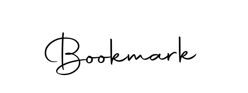 Design your own signature with our free online signature maker. With this signature software, you can create a handwritten (Autography-DOLnW) signature for name Bookmark. Bookmark signature style 10 images and pictures png
