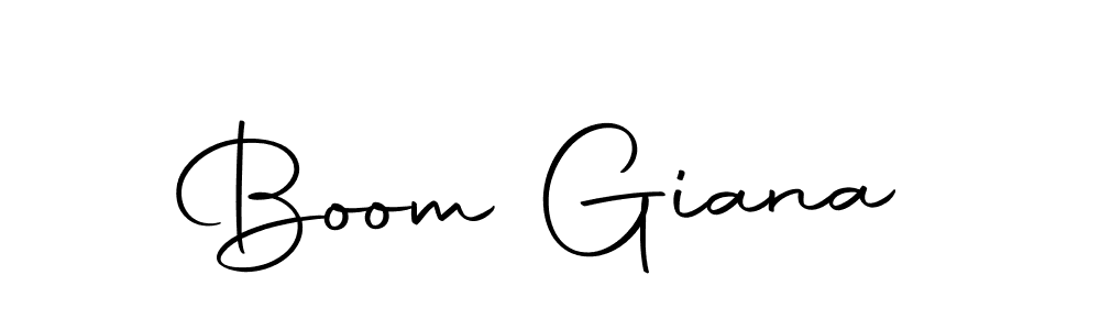 if you are searching for the best signature style for your name Boom Giana. so please give up your signature search. here we have designed multiple signature styles  using Autography-DOLnW. Boom Giana signature style 10 images and pictures png