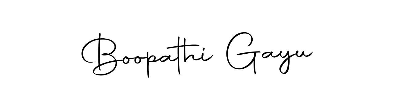 Here are the top 10 professional signature styles for the name Boopathi Gayu. These are the best autograph styles you can use for your name. Boopathi Gayu signature style 10 images and pictures png