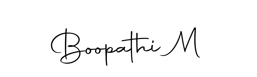 Here are the top 10 professional signature styles for the name Boopathi M. These are the best autograph styles you can use for your name. Boopathi M signature style 10 images and pictures png