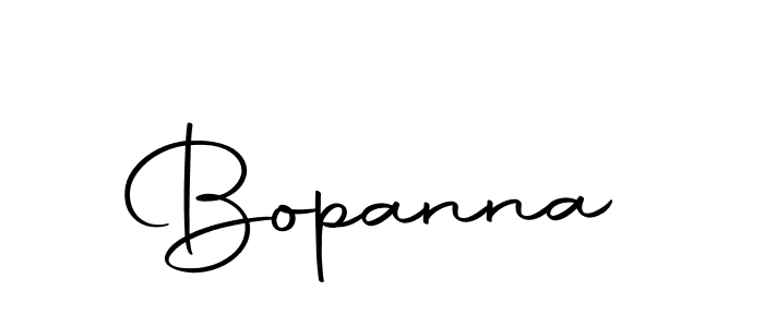 Bopanna stylish signature style. Best Handwritten Sign (Autography-DOLnW) for my name. Handwritten Signature Collection Ideas for my name Bopanna. Bopanna signature style 10 images and pictures png