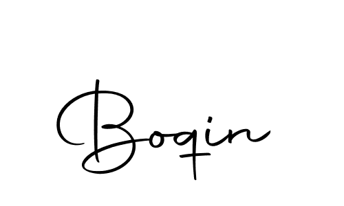 Make a beautiful signature design for name Boqin. Use this online signature maker to create a handwritten signature for free. Boqin signature style 10 images and pictures png