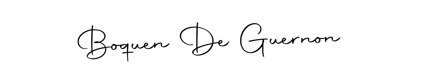 Use a signature maker to create a handwritten signature online. With this signature software, you can design (Autography-DOLnW) your own signature for name Boquen De Guernon. Boquen De Guernon signature style 10 images and pictures png