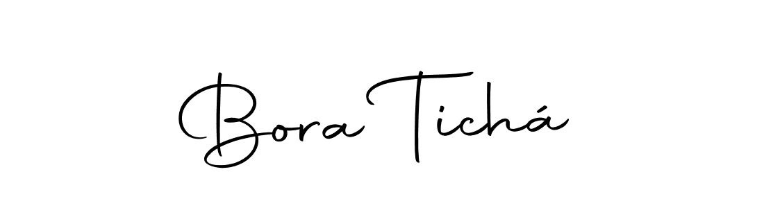 Design your own signature with our free online signature maker. With this signature software, you can create a handwritten (Autography-DOLnW) signature for name Bora Tichá. Bora Tichá signature style 10 images and pictures png