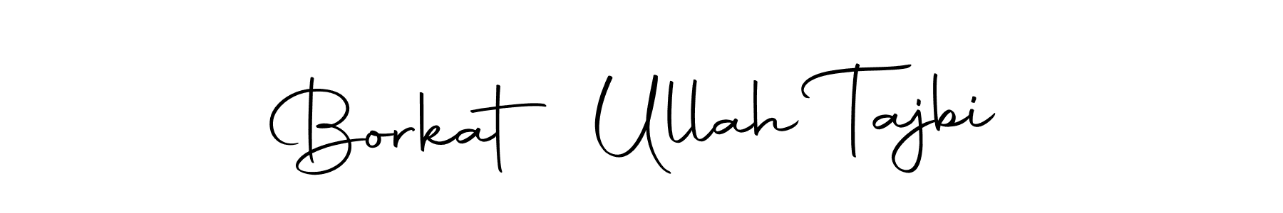 The best way (Autography-DOLnW) to make a short signature is to pick only two or three words in your name. The name Borkat Ullah Tajbi include a total of six letters. For converting this name. Borkat Ullah Tajbi signature style 10 images and pictures png