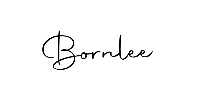 You should practise on your own different ways (Autography-DOLnW) to write your name (Bornlee) in signature. don't let someone else do it for you. Bornlee signature style 10 images and pictures png