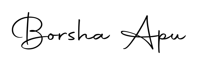 The best way (Autography-DOLnW) to make a short signature is to pick only two or three words in your name. For converting this name Borsha Apu. Borsha Apu signature style 10 images and pictures png