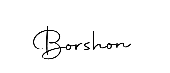 You can use this online signature creator to create a handwritten signature for the name Borshon. This is the best online autograph maker. Borshon signature style 10 images and pictures png