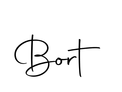 Create a beautiful signature design for name Bort. With this signature (Autography-DOLnW) fonts, you can make a handwritten signature for free. Bort signature style 10 images and pictures png