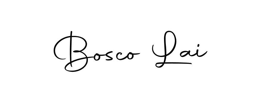 Bosco Lai stylish signature style. Best Handwritten Sign (Autography-DOLnW) for my name. Handwritten Signature Collection Ideas for my name Bosco Lai. Bosco Lai signature style 10 images and pictures png