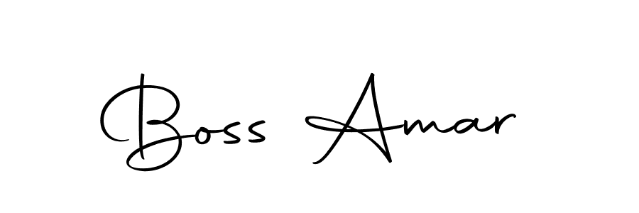You should practise on your own different ways (Autography-DOLnW) to write your name (Boss Amar) in signature. don't let someone else do it for you. Boss Amar signature style 10 images and pictures png