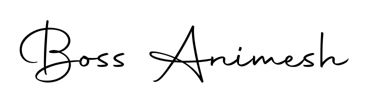 Boss Animesh stylish signature style. Best Handwritten Sign (Autography-DOLnW) for my name. Handwritten Signature Collection Ideas for my name Boss Animesh. Boss Animesh signature style 10 images and pictures png