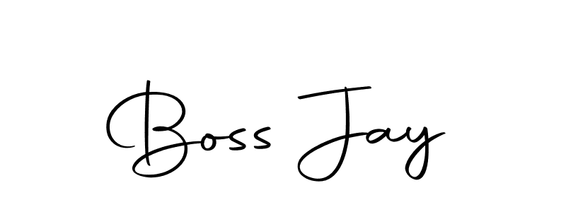 The best way (Autography-DOLnW) to make a short signature is to pick only two or three words in your name. The name Boss Jay include a total of six letters. For converting this name. Boss Jay signature style 10 images and pictures png