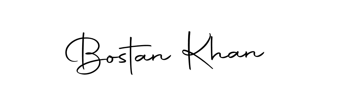 Bostan Khan stylish signature style. Best Handwritten Sign (Autography-DOLnW) for my name. Handwritten Signature Collection Ideas for my name Bostan Khan. Bostan Khan signature style 10 images and pictures png