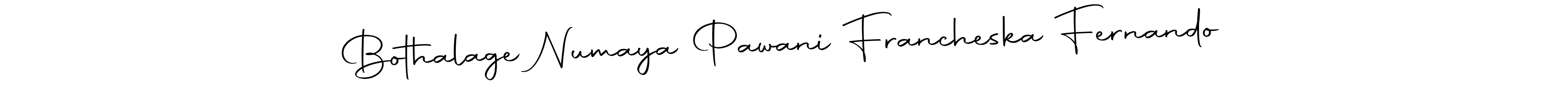 It looks lik you need a new signature style for name Bothalage Numaya Pawani Francheska Fernando. Design unique handwritten (Autography-DOLnW) signature with our free signature maker in just a few clicks. Bothalage Numaya Pawani Francheska Fernando signature style 10 images and pictures png