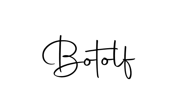 Design your own signature with our free online signature maker. With this signature software, you can create a handwritten (Autography-DOLnW) signature for name Botolf. Botolf signature style 10 images and pictures png