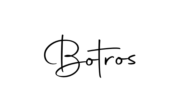 How to make Botros signature? Autography-DOLnW is a professional autograph style. Create handwritten signature for Botros name. Botros signature style 10 images and pictures png