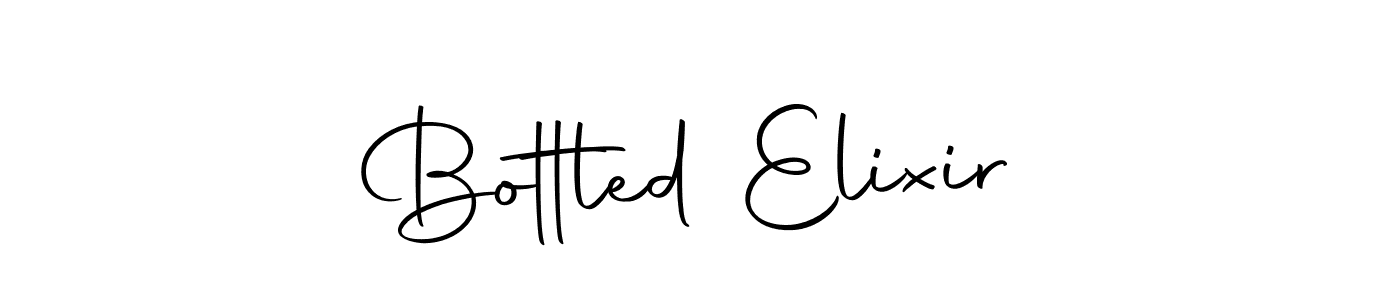 The best way (Autography-DOLnW) to make a short signature is to pick only two or three words in your name. The name Bottled Elixir include a total of six letters. For converting this name. Bottled Elixir signature style 10 images and pictures png