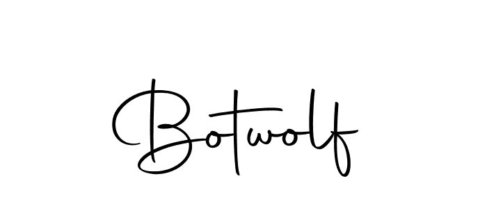 Botwolf stylish signature style. Best Handwritten Sign (Autography-DOLnW) for my name. Handwritten Signature Collection Ideas for my name Botwolf. Botwolf signature style 10 images and pictures png