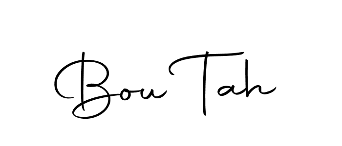 Make a beautiful signature design for name Bou Tah. With this signature (Autography-DOLnW) style, you can create a handwritten signature for free. Bou Tah signature style 10 images and pictures png
