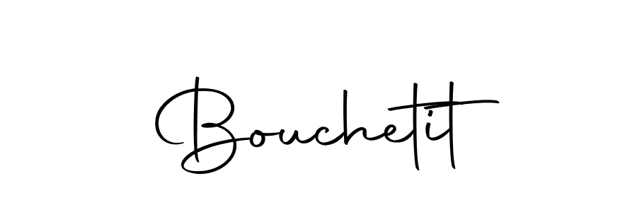 Create a beautiful signature design for name Bouchetit. With this signature (Autography-DOLnW) fonts, you can make a handwritten signature for free. Bouchetit signature style 10 images and pictures png