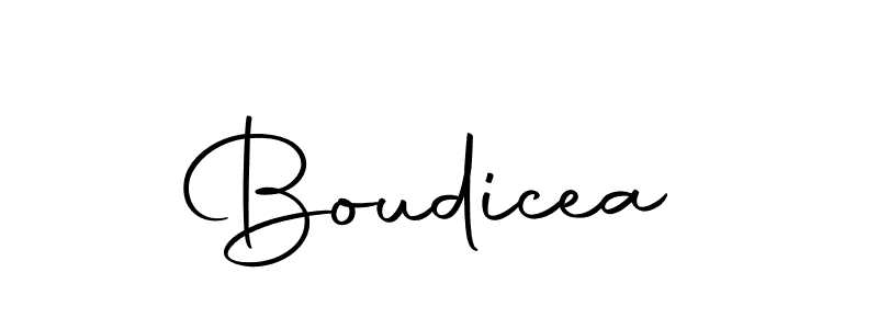 Make a beautiful signature design for name Boudicea. With this signature (Autography-DOLnW) style, you can create a handwritten signature for free. Boudicea signature style 10 images and pictures png