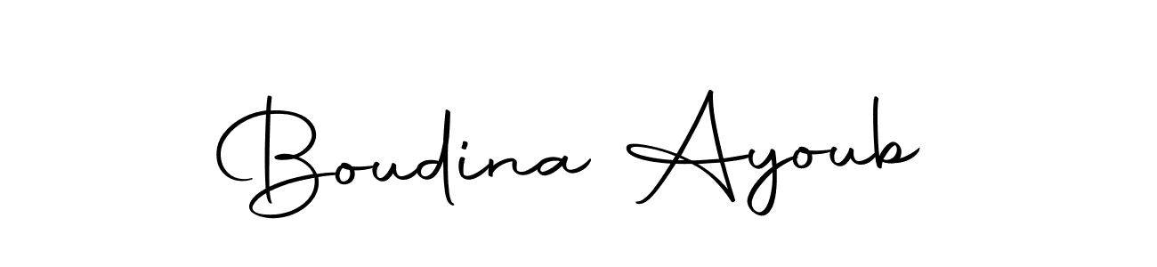 Also You can easily find your signature by using the search form. We will create Boudina Ayoub name handwritten signature images for you free of cost using Autography-DOLnW sign style. Boudina Ayoub signature style 10 images and pictures png