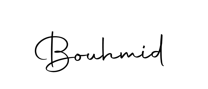 Create a beautiful signature design for name Bouhmid. With this signature (Autography-DOLnW) fonts, you can make a handwritten signature for free. Bouhmid signature style 10 images and pictures png