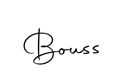 Bouss stylish signature style. Best Handwritten Sign (Autography-DOLnW) for my name. Handwritten Signature Collection Ideas for my name Bouss. Bouss signature style 10 images and pictures png