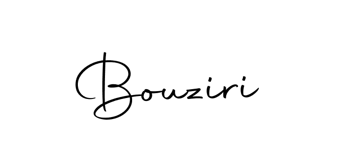 How to make Bouziri signature? Autography-DOLnW is a professional autograph style. Create handwritten signature for Bouziri name. Bouziri signature style 10 images and pictures png