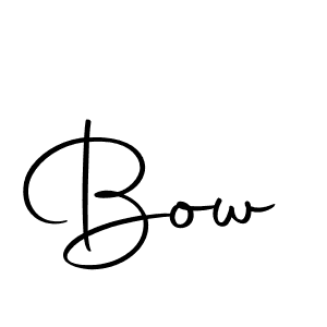 Bow stylish signature style. Best Handwritten Sign (Autography-DOLnW) for my name. Handwritten Signature Collection Ideas for my name Bow. Bow signature style 10 images and pictures png