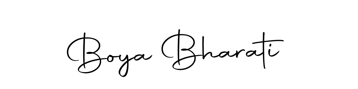 You can use this online signature creator to create a handwritten signature for the name Boya Bharati. This is the best online autograph maker. Boya Bharati signature style 10 images and pictures png