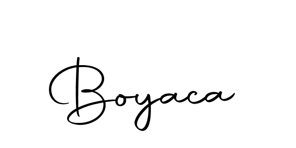 The best way (Autography-DOLnW) to make a short signature is to pick only two or three words in your name. The name Boyaca include a total of six letters. For converting this name. Boyaca signature style 10 images and pictures png