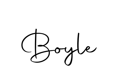 Make a beautiful signature design for name Boyle. With this signature (Autography-DOLnW) style, you can create a handwritten signature for free. Boyle signature style 10 images and pictures png