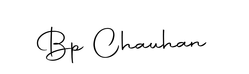 Create a beautiful signature design for name Bp Chauhan. With this signature (Autography-DOLnW) fonts, you can make a handwritten signature for free. Bp Chauhan signature style 10 images and pictures png