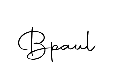 You should practise on your own different ways (Autography-DOLnW) to write your name (Bpaul) in signature. don't let someone else do it for you. Bpaul signature style 10 images and pictures png