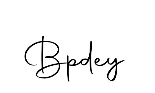 Make a beautiful signature design for name Bpdey. With this signature (Autography-DOLnW) style, you can create a handwritten signature for free. Bpdey signature style 10 images and pictures png
