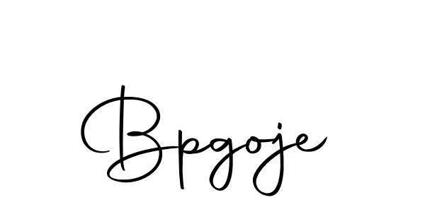 Make a beautiful signature design for name Bpgoje. Use this online signature maker to create a handwritten signature for free. Bpgoje signature style 10 images and pictures png