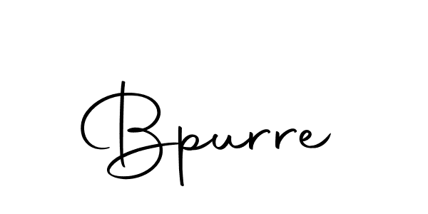 Design your own signature with our free online signature maker. With this signature software, you can create a handwritten (Autography-DOLnW) signature for name Bpurre. Bpurre signature style 10 images and pictures png