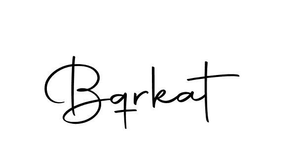 You should practise on your own different ways (Autography-DOLnW) to write your name (Bqrkat) in signature. don't let someone else do it for you. Bqrkat signature style 10 images and pictures png