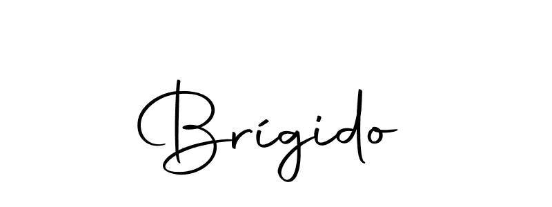 The best way (Autography-DOLnW) to make a short signature is to pick only two or three words in your name. The name Brígido include a total of six letters. For converting this name. Brígido signature style 10 images and pictures png