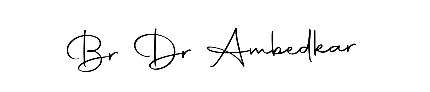 How to make Br Dr Ambedkar name signature. Use Autography-DOLnW style for creating short signs online. This is the latest handwritten sign. Br Dr Ambedkar signature style 10 images and pictures png