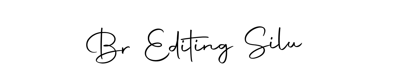 Make a beautiful signature design for name Br Editing Silu. With this signature (Autography-DOLnW) style, you can create a handwritten signature for free. Br Editing Silu signature style 10 images and pictures png