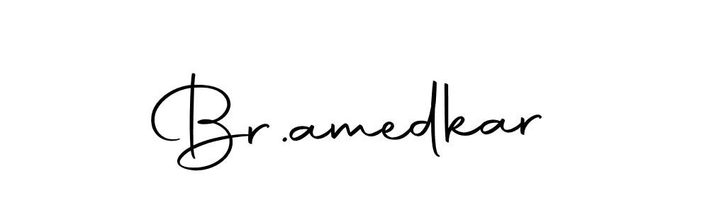 Use a signature maker to create a handwritten signature online. With this signature software, you can design (Autography-DOLnW) your own signature for name Br.amedkar. Br.amedkar signature style 10 images and pictures png