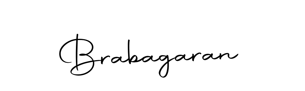 Design your own signature with our free online signature maker. With this signature software, you can create a handwritten (Autography-DOLnW) signature for name Brabagaran. Brabagaran signature style 10 images and pictures png