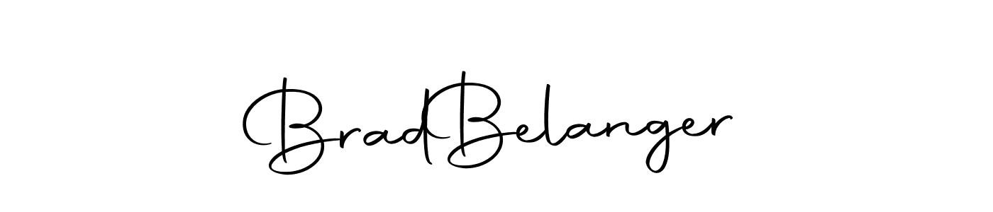 Create a beautiful signature design for name Brad  Belanger. With this signature (Autography-DOLnW) fonts, you can make a handwritten signature for free. Brad  Belanger signature style 10 images and pictures png