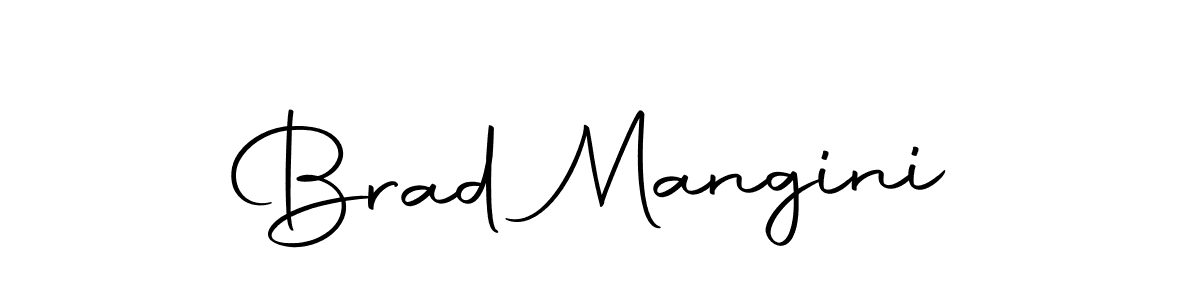 Make a beautiful signature design for name Brad Mangini. Use this online signature maker to create a handwritten signature for free. Brad Mangini signature style 10 images and pictures png