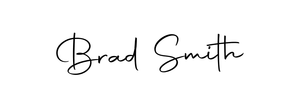 Make a beautiful signature design for name Brad Smith. With this signature (Autography-DOLnW) style, you can create a handwritten signature for free. Brad Smith signature style 10 images and pictures png